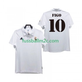 Fußballtrikots Real Madrid FIGO 10 2003 Retro Heim Trikotsatz 2002